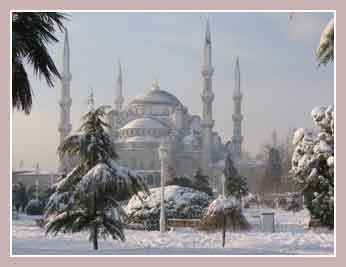 зимний Стамбул