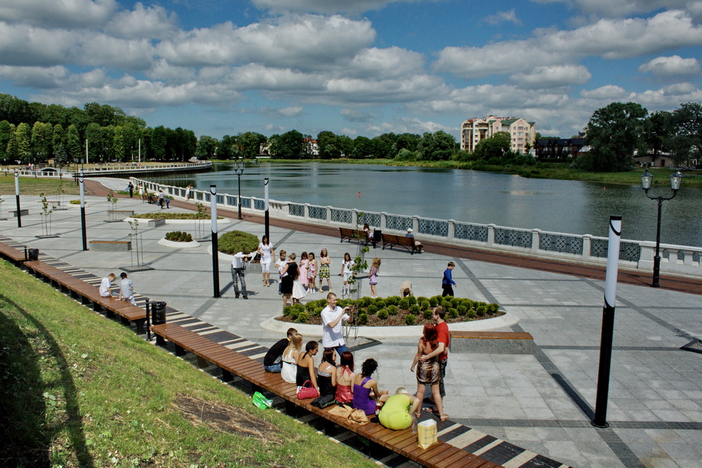 Достопримечательности Калининграда: Верхнее озеро (Верхний пруд)