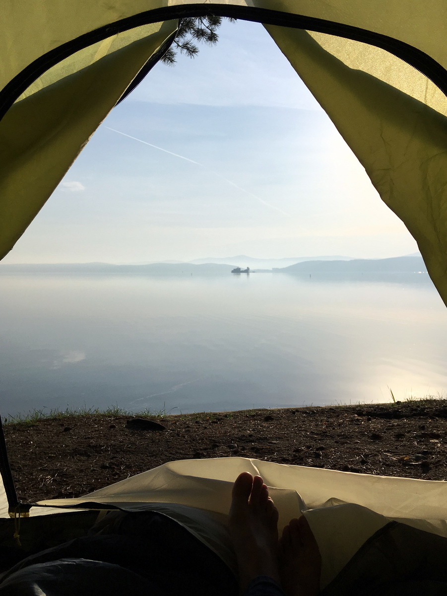 Тургояк, палаточный лагерь: где поставить палатку