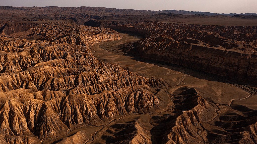Чарынский каньон в Казахстане: Лунный каньон