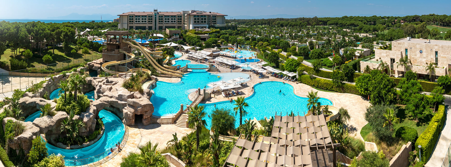 Отель в Турции с подогреваемым бассейном и аквапарком